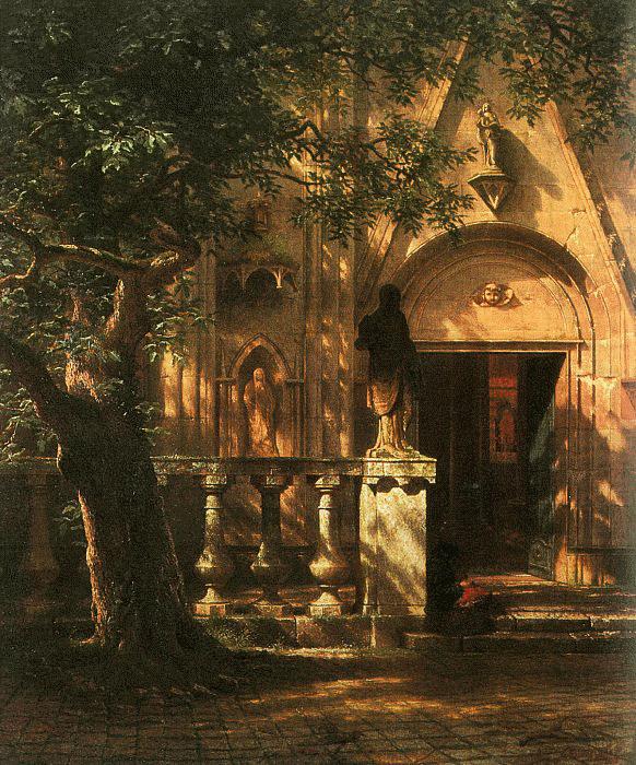 Sunlight and Shadow, Albert Bierstadt